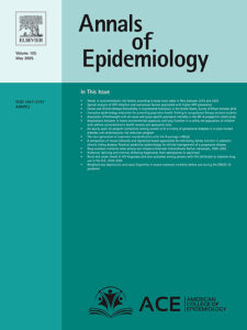 Annals of Epidemiology Journal cover